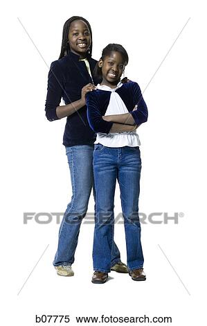 Stock Photography - African-American mother and daughter. Fotosearch