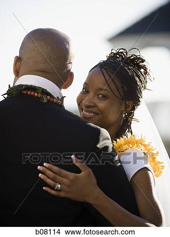 African-American newlywed couple View Large Photo Image Picture - African-American newlywed couple. Fotosearch