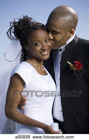 African-American newlywed couple View Large Photo Image Stock Photo - African-American newlywed couple. Fotosearch