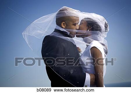 African-American newlywed couple View Large Photo Image Stock Photo - African-American newlywed couple. Fotosearch