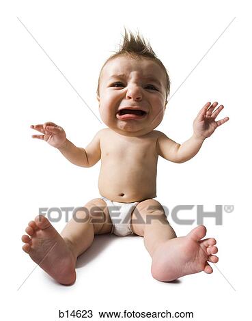 Baby crying View Large Photo Image Stock Image - Baby crying. Fotosearch
