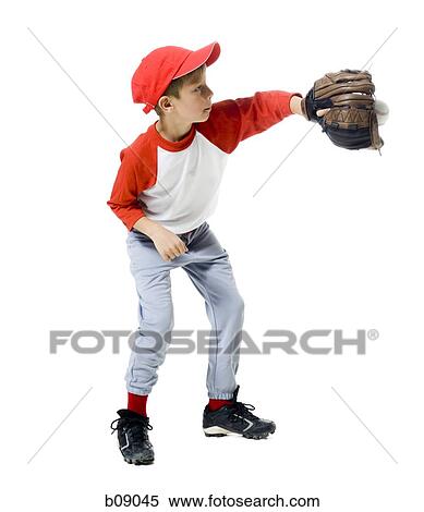 Baseball player standing in a catching position View Large Photo Image Stock Photography - Baseball player standing in a catching position. Fotosearch