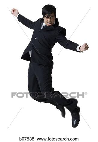 Businessman jumping View Large Photo Image Stock Photo - Businessman jumping. Fotosearch