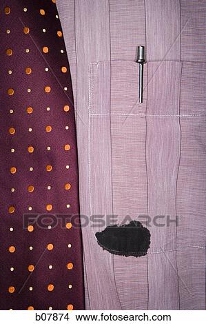 Businessman wearing a pink shirt with an ink stain on the pocket View Large Photo Image Picture - Businessman wearing a pink shirt with an ink stain on the pocket. Fotosearch