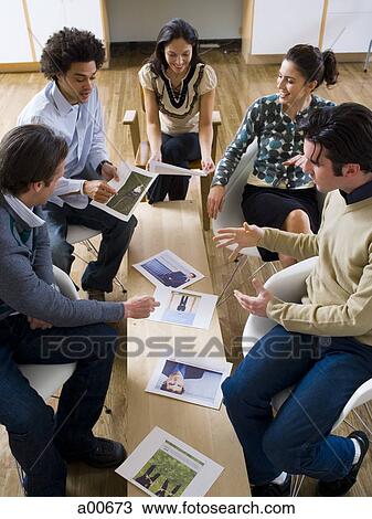 Businesspeople working View Large Photo Image Stock Image - Businesspeople working. Fotosearch