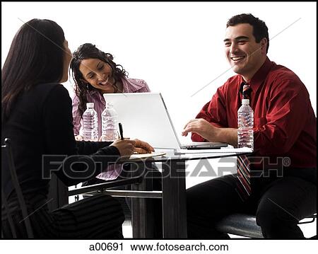 Businesspeople working View Large Photo Image Stock Image - Businesspeople working. Fotosearch