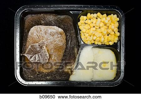 Close-up of a microwave dinner View Large Photo Image Stock Image - Close-up of a microwave dinner. Fotosearch