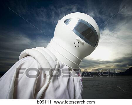 Close-up of an astronaut View Large Photo Image Stock Image - Close-up of an astronaut. Fotosearch