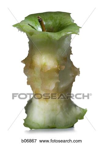 Stock Photo - Close-up of apple core. Fotosearch