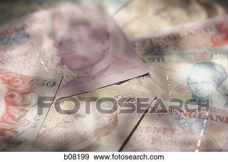 Close-up of British pounds View Large Photo Image Stock Photo - Close-up of British pounds. Fotosearch