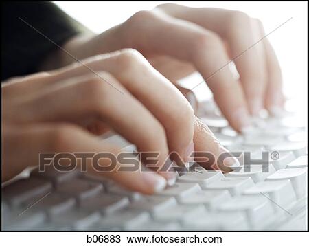 Close-up of fingers typing on keyboard View Large Photo Image Stock Image - Close-up of fingers typing on keyboard. Fotosearch