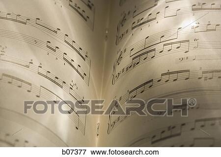 Close-up of musical score View Large Photo Image Stock Photo - Close-up of musical score. Fotosearch