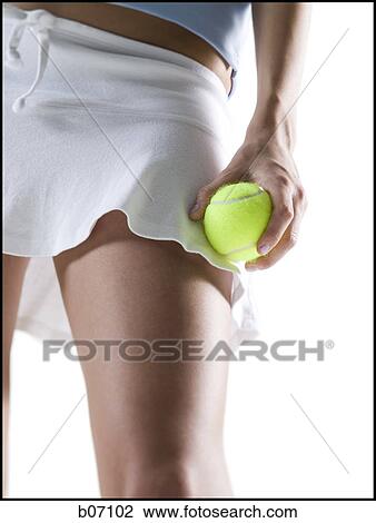 Close-up of tennis player with ball View Large Photo Image Stock Image - Close-up of tennis player with ball. Fotosearch