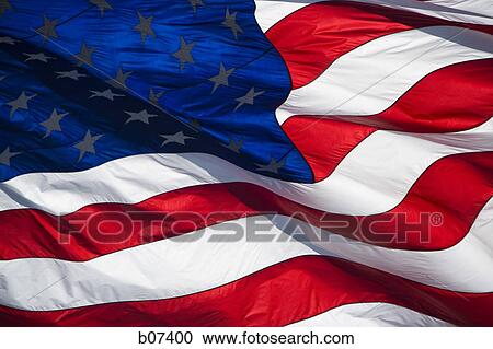 Close-up of waving United States flag View Large Photo Image Stock Image - Close-up of waving United States flag. Fotosearch