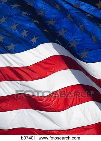 Close-up of waving United States flag View Large Photo Image Stock Image - Close-up of waving United States flag. Fotosearch