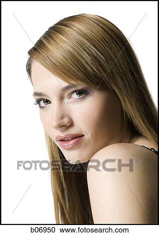 Close-up of woman View Large Photo Image Stock Image - Close-up of woman. Fotosearch