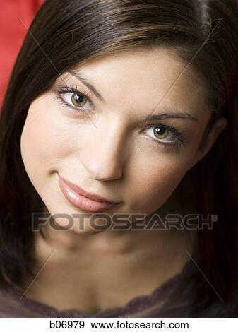 Close-up of woman View Large Photo Image Stock Photo - Close-up of woman. Fotosearch