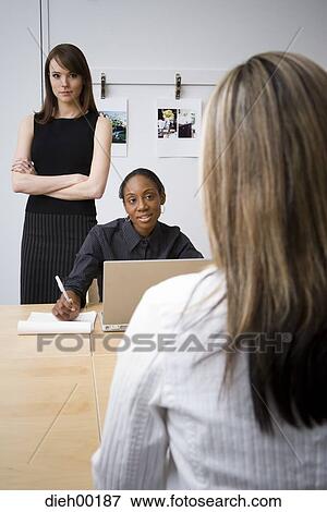 Creative agency staff meeting View Large Photo Image Stock Photo - Creative agency staff meeting. Fotosearch