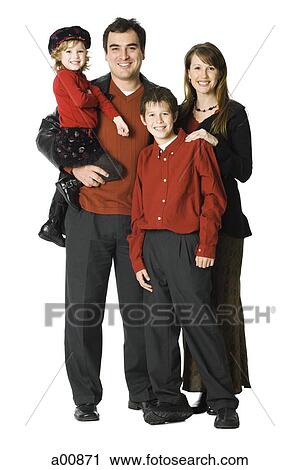 Family posing for portrait View Large Photo Image Stock Image - Family posing for portrait. Fotosearch