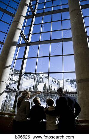 Family visiting at ski resort View Large Photo Image Stock Photography - Family visiting at ski resort. Fotosearch