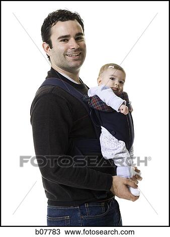 Father with baby daughter View Large Photo Image Stock Image - Father with baby daughter. Fotosearch