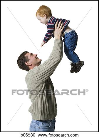 Father with son View Large Photo Image Stock Image - Father with son. Fotosearch