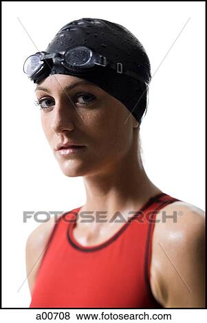 Female swimmer View Large Photo Image Stock Photo - Female swimmer. Fotosearch