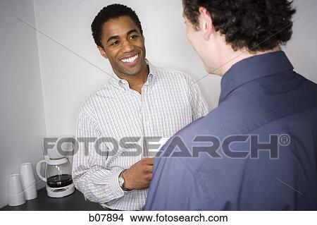 Picture - Male business colleagues. Fotosearch