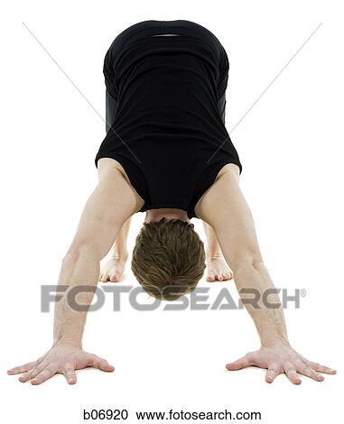 Man doing yoga View Large Photo Image Stock Image - Man doing yoga. Fotosearch