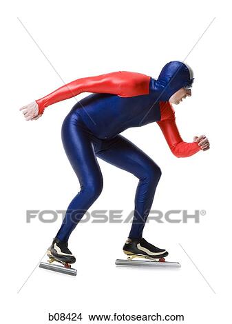 Mature man ice-skating View Large Photo Image Picture - Mature man ice-skating. Fotosearch