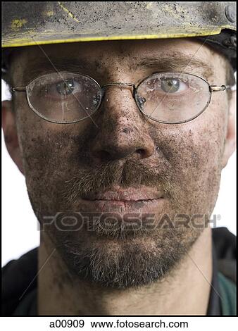 Stock Photo - Mine worker. Fotosearch