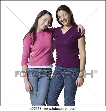 Mother and daughter View Large Photo Image Stock Image - Mother and daughter. Fotosearch