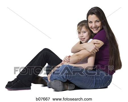 Stock Photo - Mother and daughter. Fotosearch