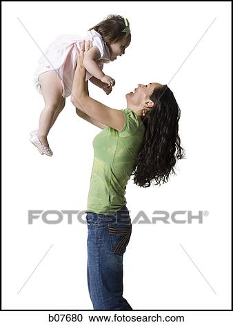 Mother and young daughter View Large Photo Image Stock Image - Mother and young daughter. Fotosearch