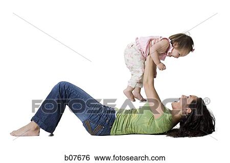 Mother and young daughter View Large Photo Image Stock Photograph - Mother and young daughter. Fotosearch