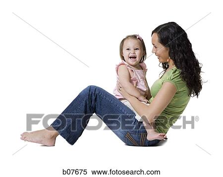 Mother and young daughter View Large Photo Image Stock Photography - Mother and young daughter. Fotosearch
