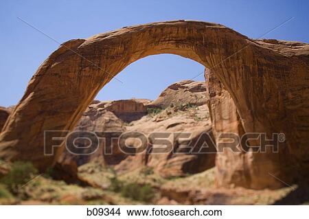 Natural arch on a landscape View Large Photo Image Picture - Natural arch on a landscape. Fotosearch