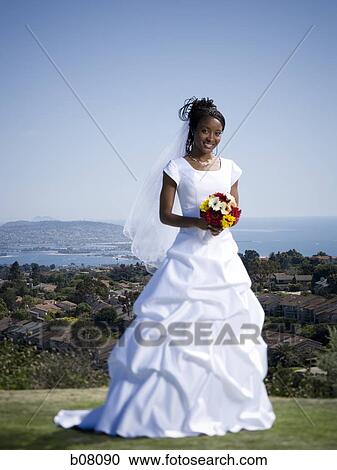 Stock Image - New bride. Fotosearch