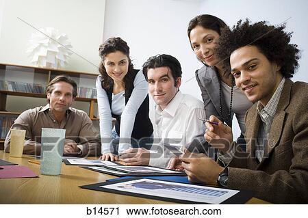 People in business meeting in board room View Large Photo Image Stock Image - People in business meeting in board room. Fotosearch