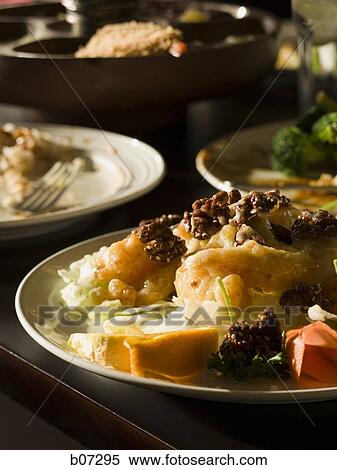 Plate full of food View Large Photo Image Stock Photography - Plate full of food. Fotosearch