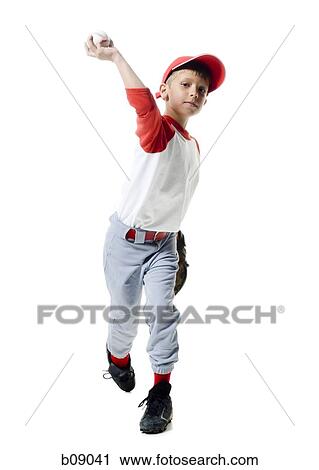 Portrait of a baseball player throwing a baseball View Large Photo Image Stock Image - Portrait of a baseball player throwing a baseball. Fotosearch