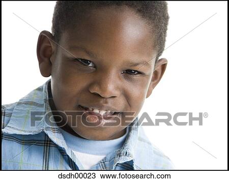 Portrait of a boy smiling View Large Photo Image Stock Image - Portrait of a boy smiling. Fotosearch