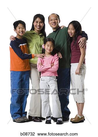 Portrait of a family smiling View Large Photo Image Stock Image - Portrait of a family smiling. Fotosearch
