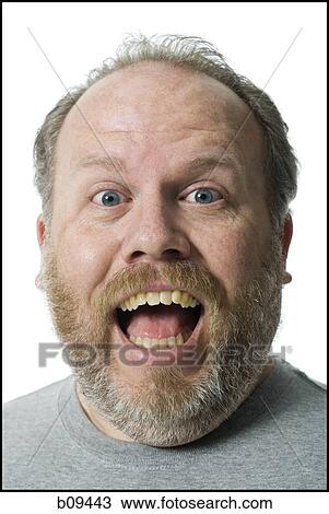 Portrait of a mature man looking surprised View Large Photo Image Stock Image - Portrait of a mature man looking surprised. Fotosearch