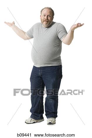 Portrait of a mature man shrugging View Large Photo Image Stock Image - Portrait of a mature man shrugging. Fotosearch