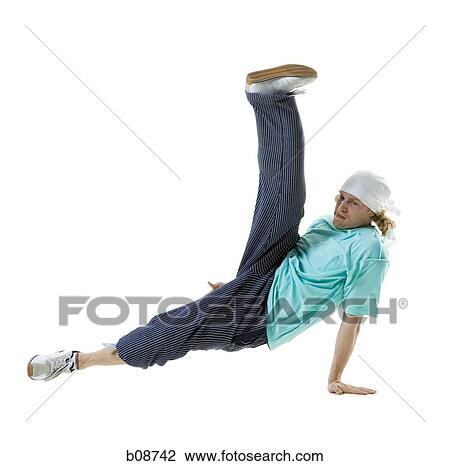 Profile of a young man break dancing View Large Photo Image Stock Image - Profile of a young man break dancing. Fotosearch