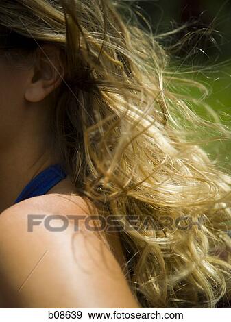 Profile of a young woman View Large Photo Image Stock Photo - Profile of a young woman. Fotosearch