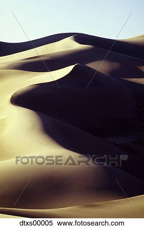 Stock Photography - Sand dunes in desert. Fotosearch