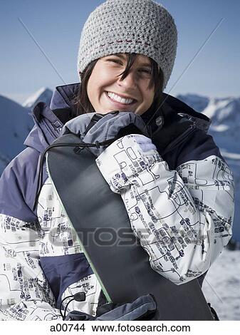 Picture - Snowboarder. Fotosearch