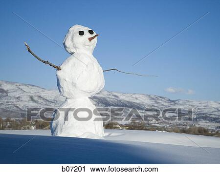 Stock Image - Snowman. Fotosearch
